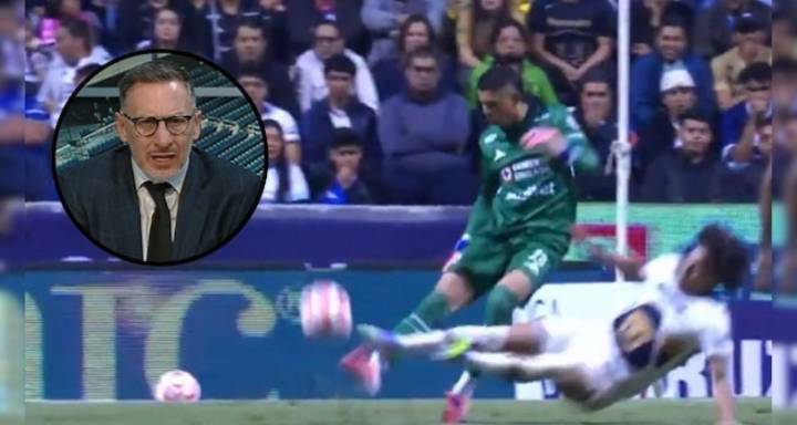 ‘Chaco’ Giménez arremete contra el arbitraje en el Cruz Azul-Pumas: “La entrada a Mier era para roja”