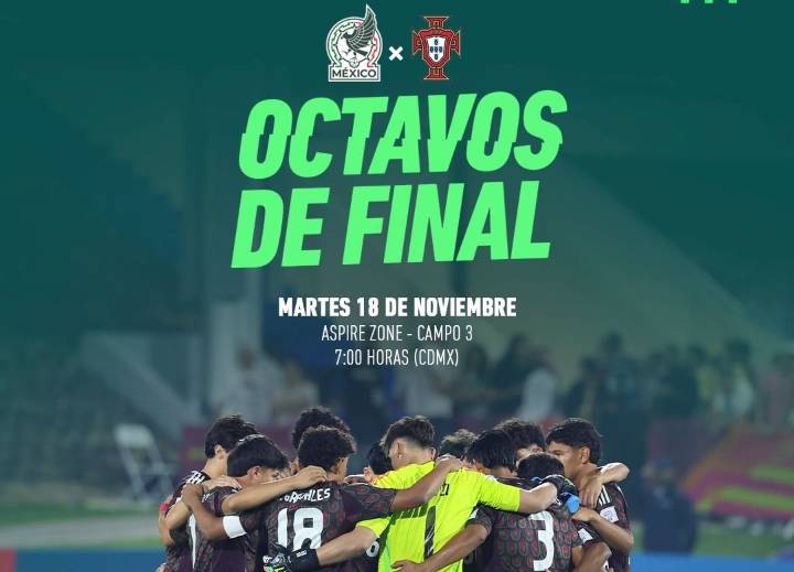 México enfrenta hoy a Portugal