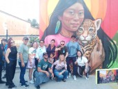 Gobernador Lacava instó a los artistas a expresar su arte tras la inauguración de "Ciudad Valencia 2025" 9 de noviembre de 2025 | Carabobo Además de la creación de murales, el festival incluyó tallere