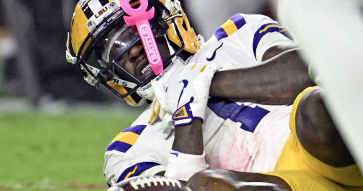 LSU WR Aaron Anderson out for game vs. Western Kentucky