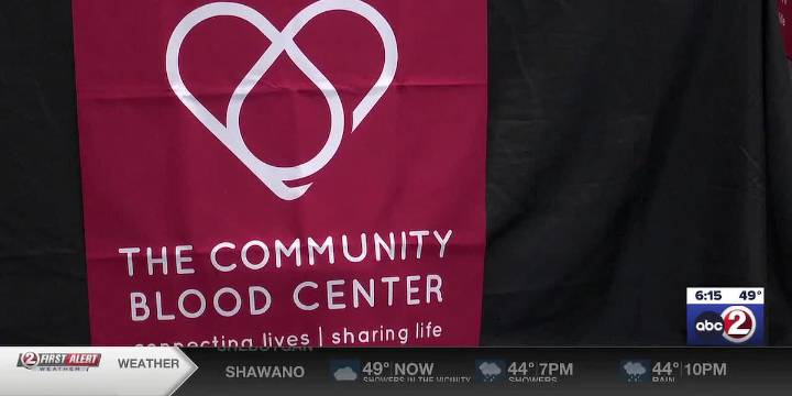 Community Blood Center holds ‘Season of Giving’ blood drive