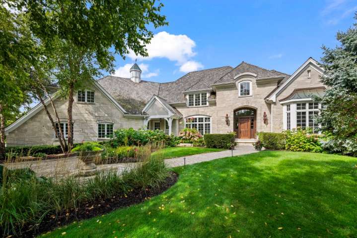 North Barrington 6-bedroom home with waterfall, koi pond: $2M