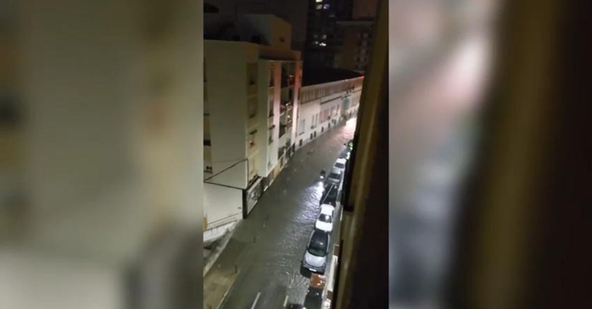 La borrasca Claudia deja en Jaén unas 60 incidencias a su paso con calles anegadas