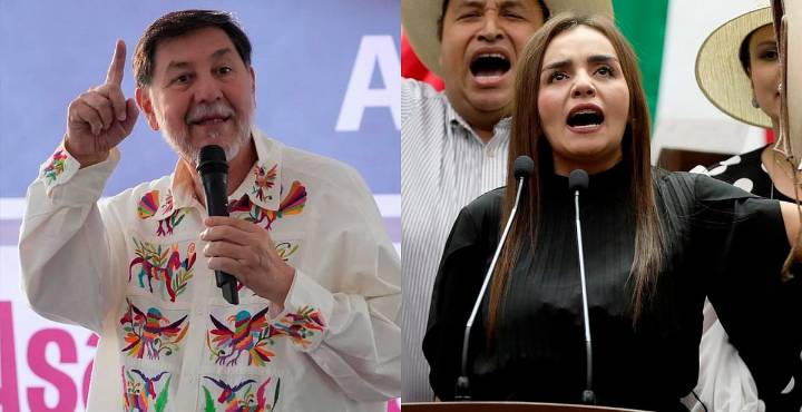 Noroña señala intereses políticos en declaraciones de Grecia Quiroz, viuda de Carlos Manzo