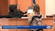 Alexandra Eckersley completes court-ordered Community Connections Program