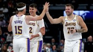 Lakers’ Luka Doncic-Austin Reaves interaction goes viral after Grizzlies game