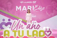 Primer informe del DIF Municipal en Puebla, MariElise Budib destaca inclusión y salud