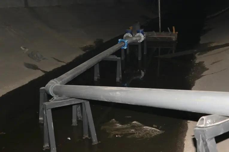 Renovaron el sistema de drenaje interno del túnel subfluvial