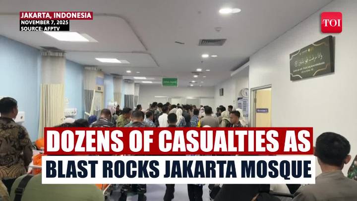 Hate Crime? Prayer-Time Explosion In Mosque Rocks Indonesian Capital, 50+ Injured