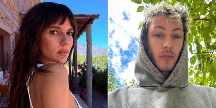 Las fotos sensuales de Gimena Accardi y el rapero Seven Kayne que encendieron las redes