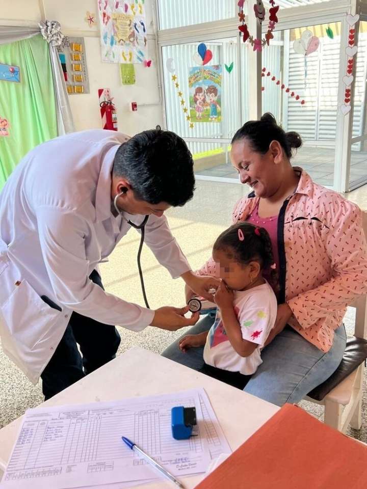 Jornada de atenciones y controles de salud en el Centro de Desarrollo Infantil de Tres Lagunas