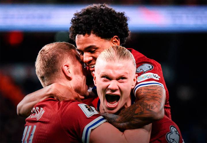 4-1. Haaland y Sorloth acercan a Noruega al Mundial