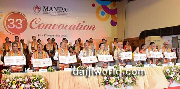 Human judgment should prevail in AI age: Insights from MAHE 33rd convocation