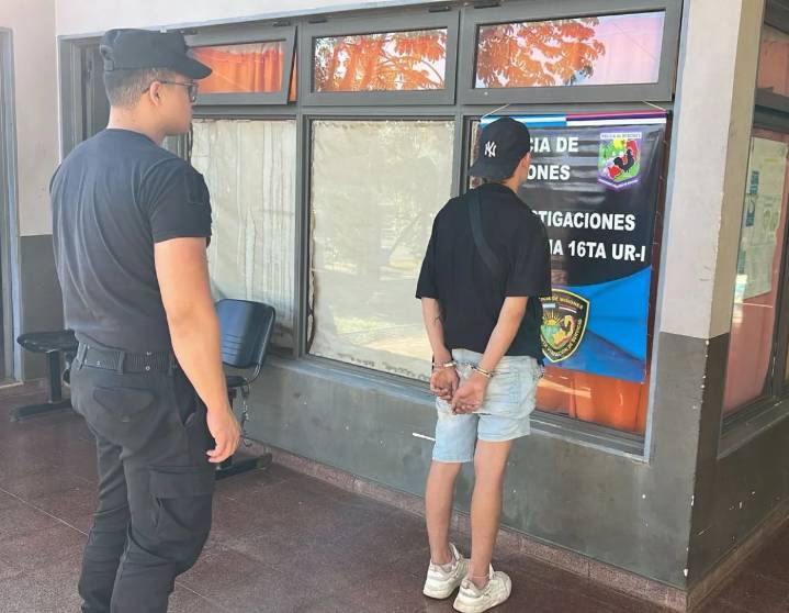Delincuente apuñaló a un hombre y fue detenido en Posadas