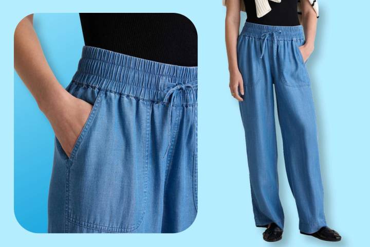 Quince’s $50 Petite Pants Resemble Sweatpant Jeans