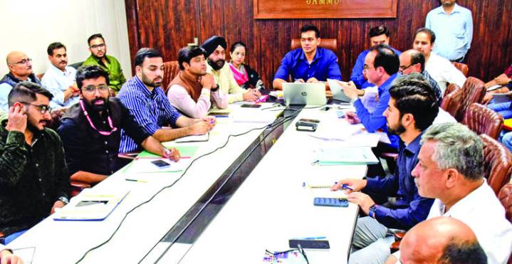DC reviews progress of RDD works under Distt Capex