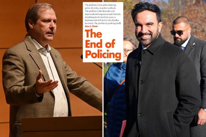 Mamdani pick for community safety committee Alex Vitale is anti-cop professor who penned ‘The End of Policing’