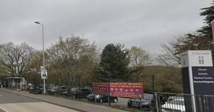 Two children hit in horror collision outside Belfast primary school as driver flees