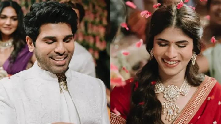 Inside Pics: Allu Sirish and Nayanika engaged in dreamy ceremony, Allu Arjun and family...