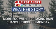 Forecast: Another chance of rain arrives for Monday