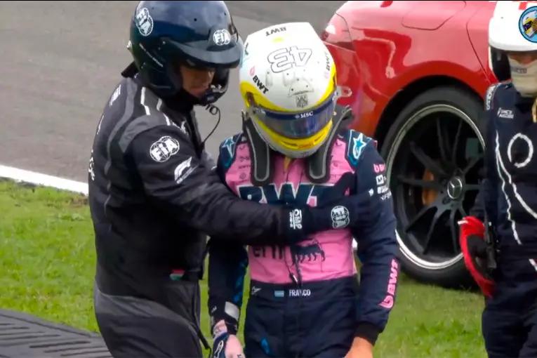 “No entiendo bien por qué perdí el auto”, dijo Colapinto tras el frustrado sprint en Brasil