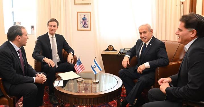 Jared Kushner and Steve Witkoff meet with Netanyahu to push Gaza ceasefire forward