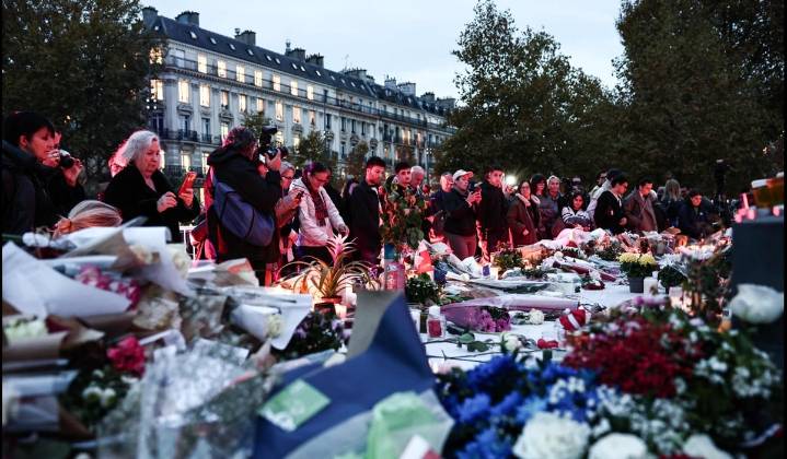 FOTOS: A una década, Francia conmemora atentados terroristas de París