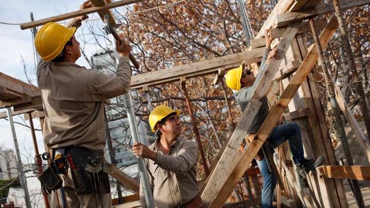 Leve repunte de la construcción