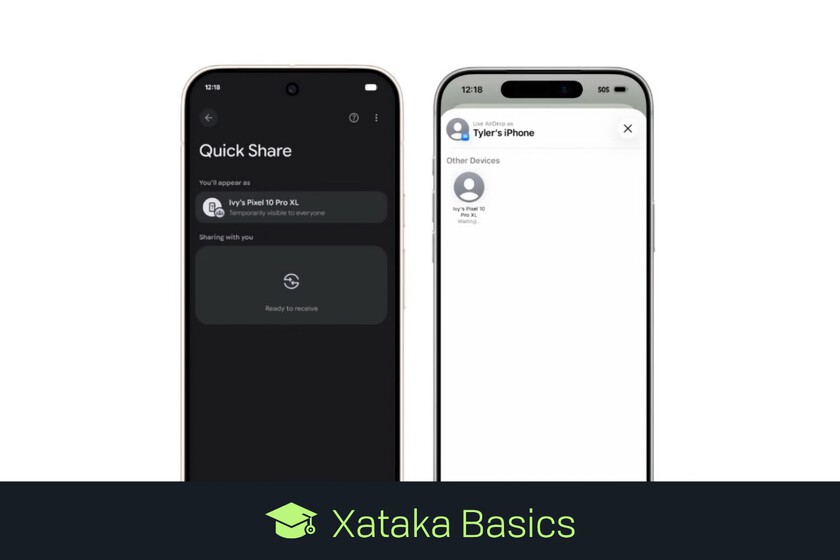 Cómo enviar archivos de tu Android a un iPhone usando Quick Share con AirDrop