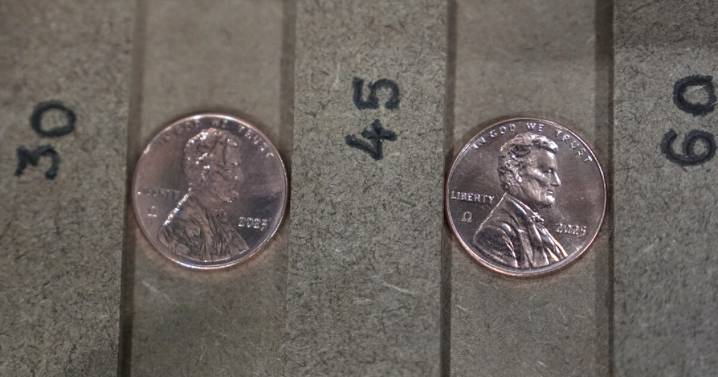 US Mint in Philadelphia presses final pennies as the 1