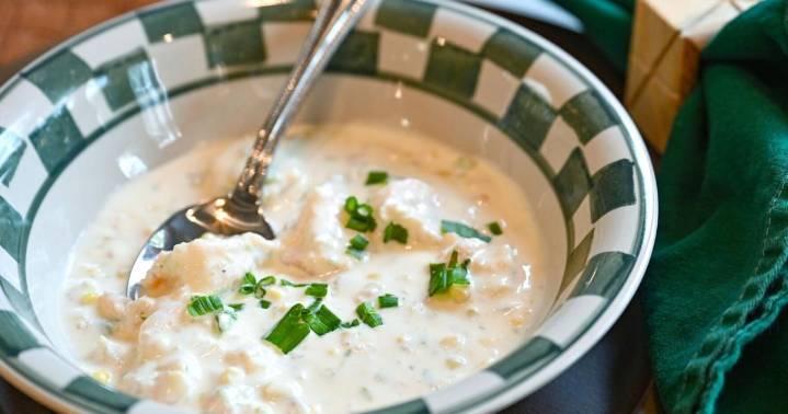Try this Shrimp and Corn Soup for the cozy season