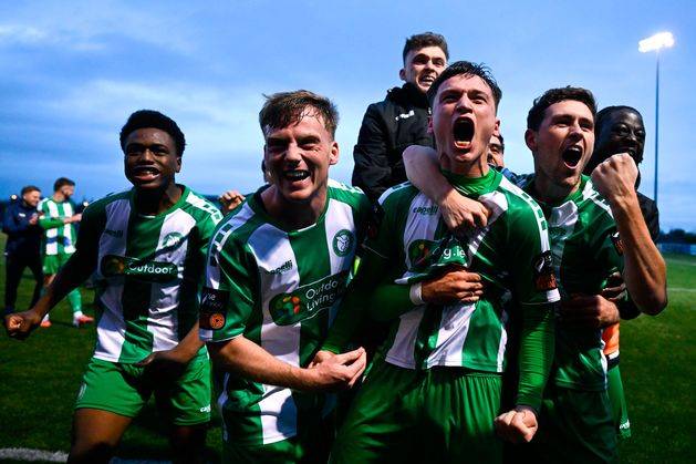 Last-gasp Justin Ferizaj goal against Treaty sends Bray Wanderers into play