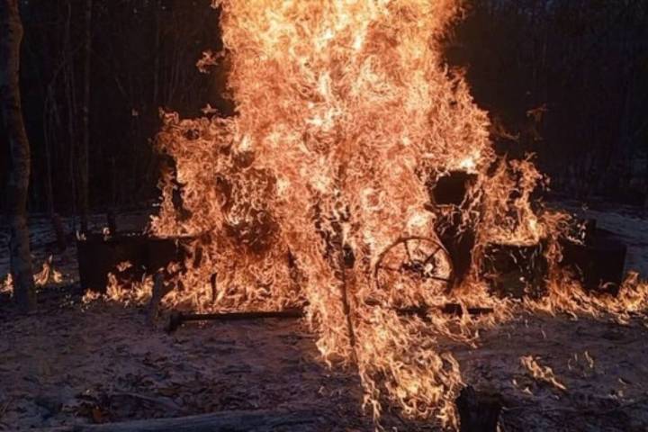 Fuerza Armada destruye campamento de minería ilegal en Amazonas