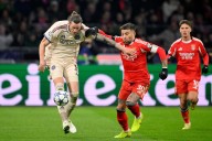 Arde la Champions. Benfica le ganó a Ajax de visitante con la participación de los argentinos Otamendi y Barrenechea