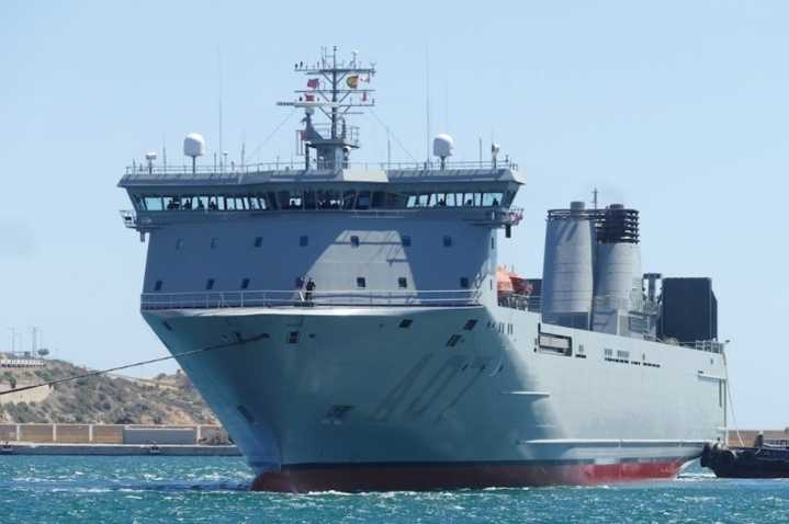 Cartagena | El BTL ‘El Camino Español’, con base en Cartagena, zarpa al Mediterráneo para apoyar misiones en Turquía y Líbano