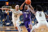 After deploying ‘tallest lineup in history of college basketball,’ Michigan shoots for series sweep