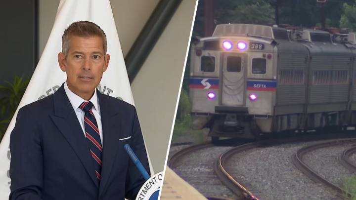 Transportation Secretary Sean Duffy speaks on SEPTA
