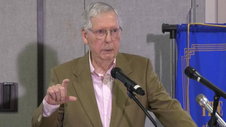 McConnell makes statement regarding U.S. peace proposal to end Russia