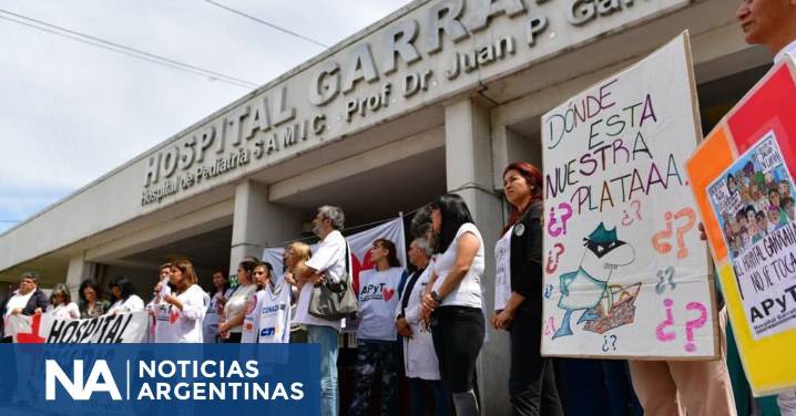Abrazo al Garrahan: trabajadores repudiaron sumarios “truchos”