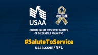 Seattle Seahawks Celebrate NFL's Salute to Service Initiative, presented by USAA