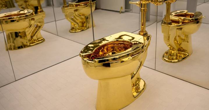 Banana Artist Maurizio Cattelan's Solid-Gold Toilet Sells for $12M
