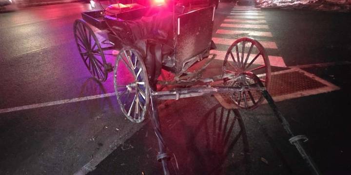 Police seek information following horse-drawn buggy crash in Fort Fairfield