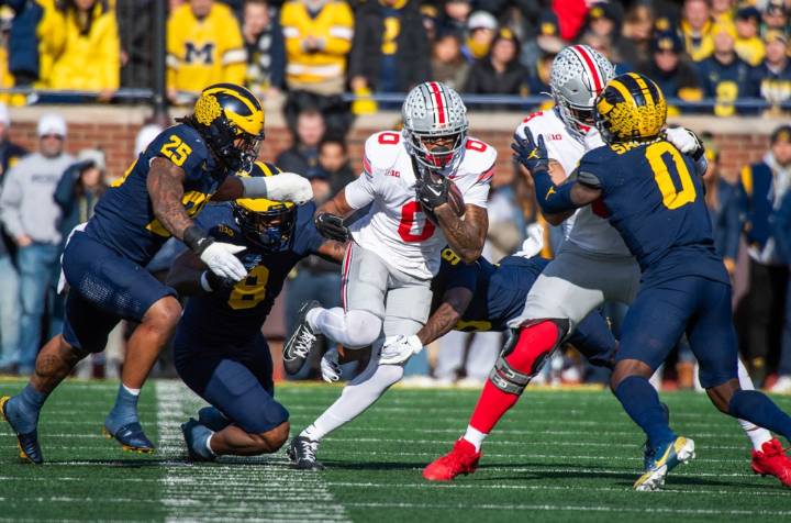 How to Watch Ohio State Buckeyes vs. Michigan Wolverines Online Without Cable