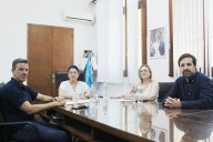 Sciaini y Kreplak analizaron proyectos para el sistema sanitario roqueperense