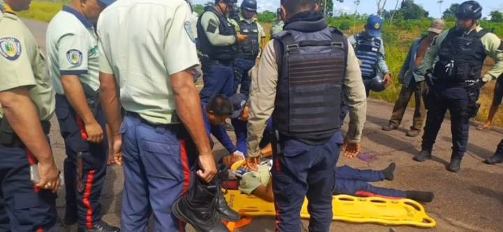Cuatro lesionados tras accidentes en San Félix y Ciudad Bolívar