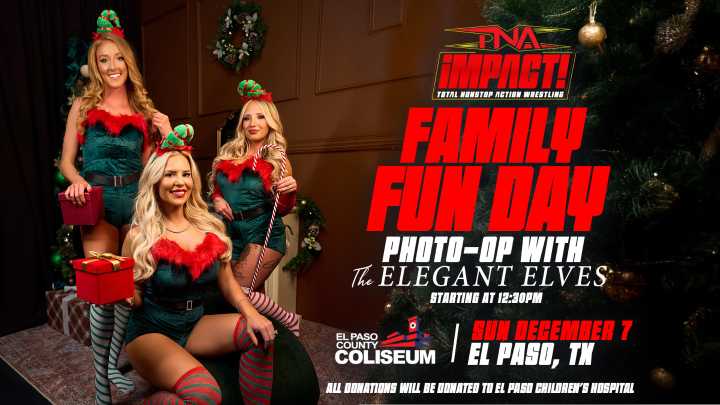 Meet The “Elegant Elvs” At TNA Wrestling’s “Family Fun Day” In El Paso, TX