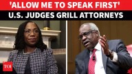 ‘U.S. CONG IMPOSING OWN POLICIES’: Justice Thomas Brutally GRILLS Attorney In Fiery SC Hearing