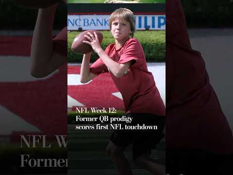 NFL Week 12: Former QB prodigy scores first NFL touchdown