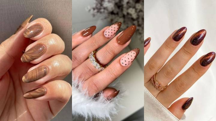 Uñas de canela: 15 diseños en tendencia para lucir manos elegantes en otoño/invierno 2025