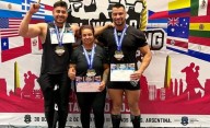 Atletas de 25 de Mayo brillaron en Mundial de Powerlifting